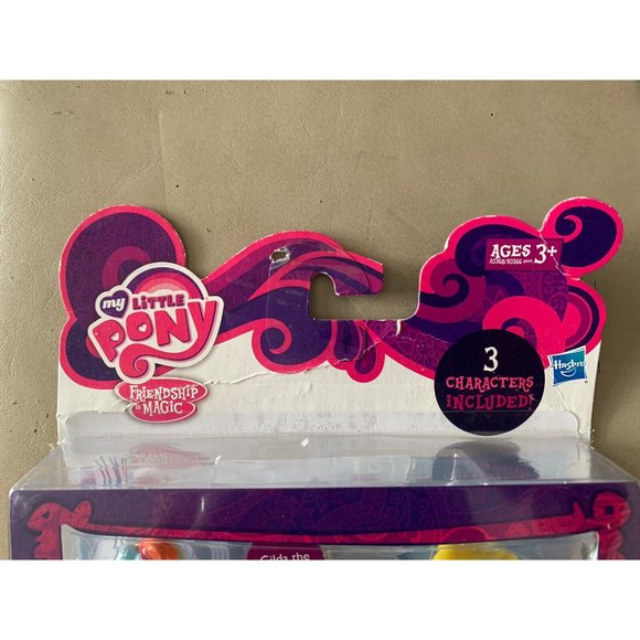 My Little Pony Friendship Magic Cloudsdale 3 Pony Set W/ Rainbow Dash NEW Sealed - Picture 7 of 10